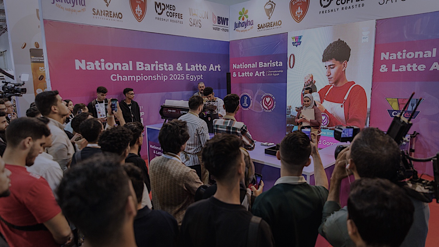 Cafex competition and audience moment
